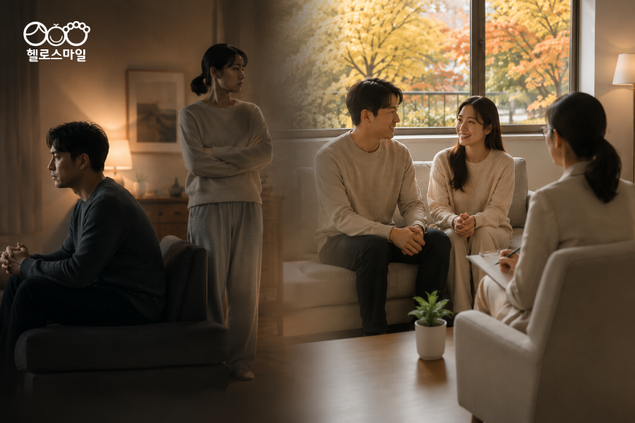 명절만 지나면 흔들리는 부부들... 심리상담 56만 건이 보여준 갈라선 부부와 남은 부부의 차이
